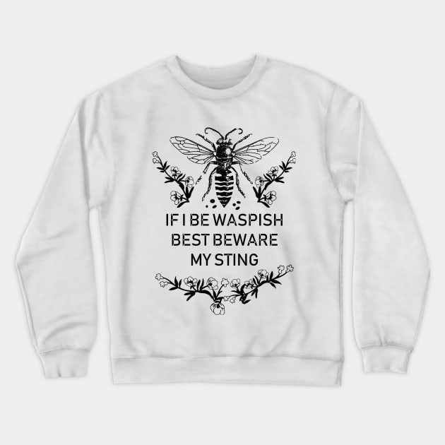 bee Crewneck Sweatshirt by KwaaiKraai